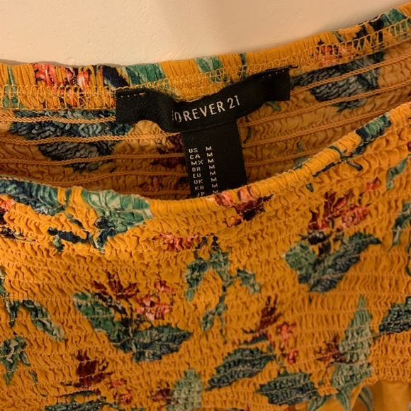 Off the Shoulder Floral Maxi Dress - Picture 3 of 4